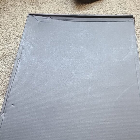 Brand New Banana Republic Black Suede Tall Shaft Block Heels - Picture 11 of 13